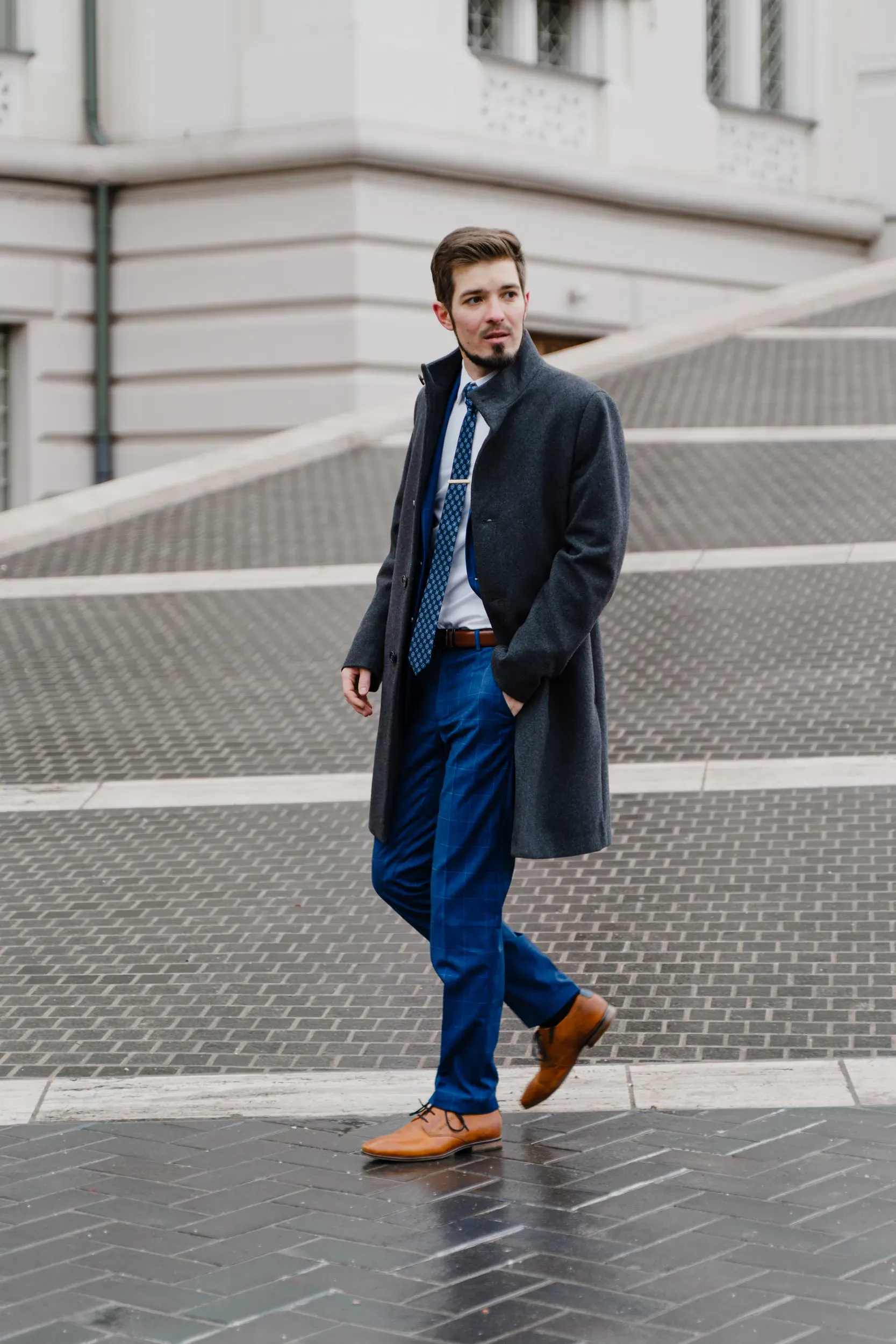 Confident posing image